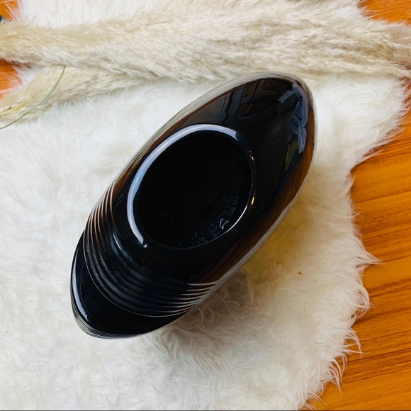 Vintage Black Round Art Decor Vase Home Decor - Picture 4 of 11